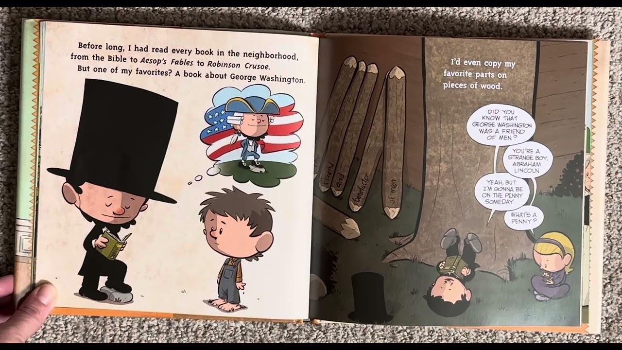 I Am Abraham Lincoln written Brad Meltzer illustrated by Christopher Eliopoulos