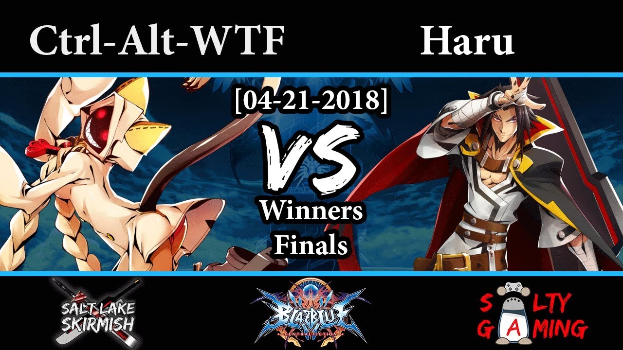 [2018-04-21] BBCF - Ctrl-Alt-WTF (Taokaka, Jin) vs Haru (Kagura) WF