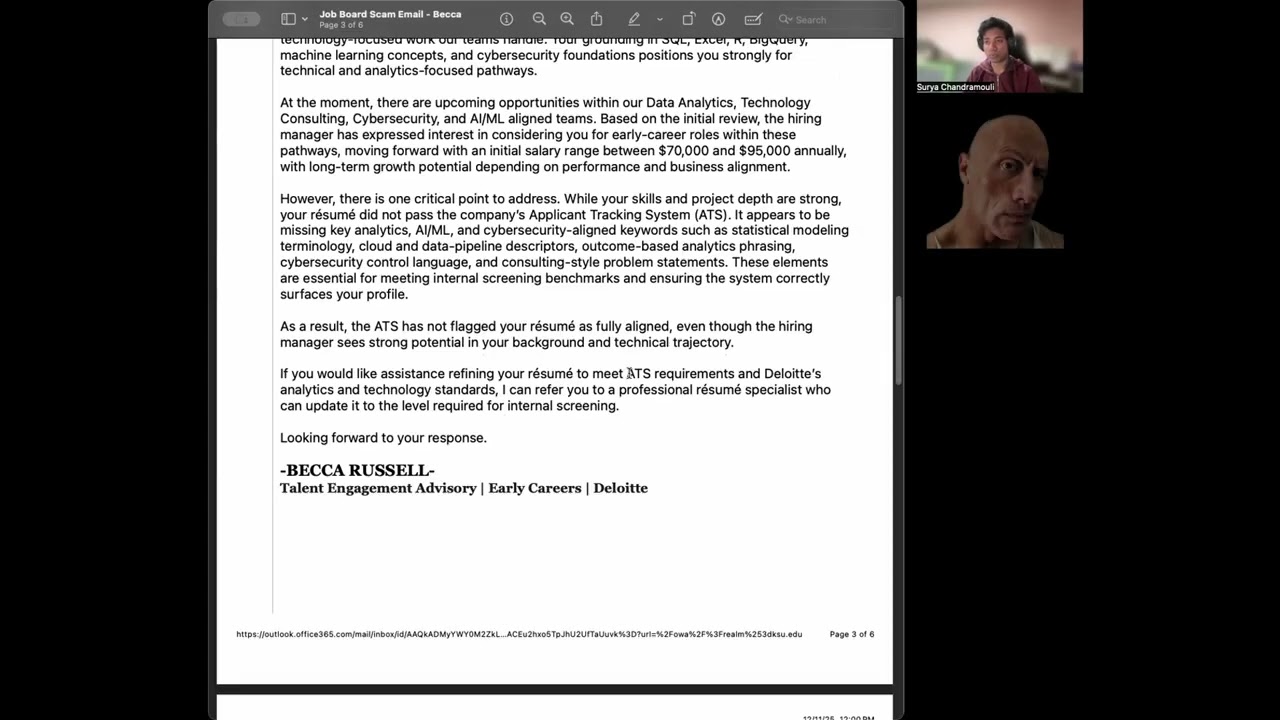Deloitte Recruiter Scam EXPOSED
