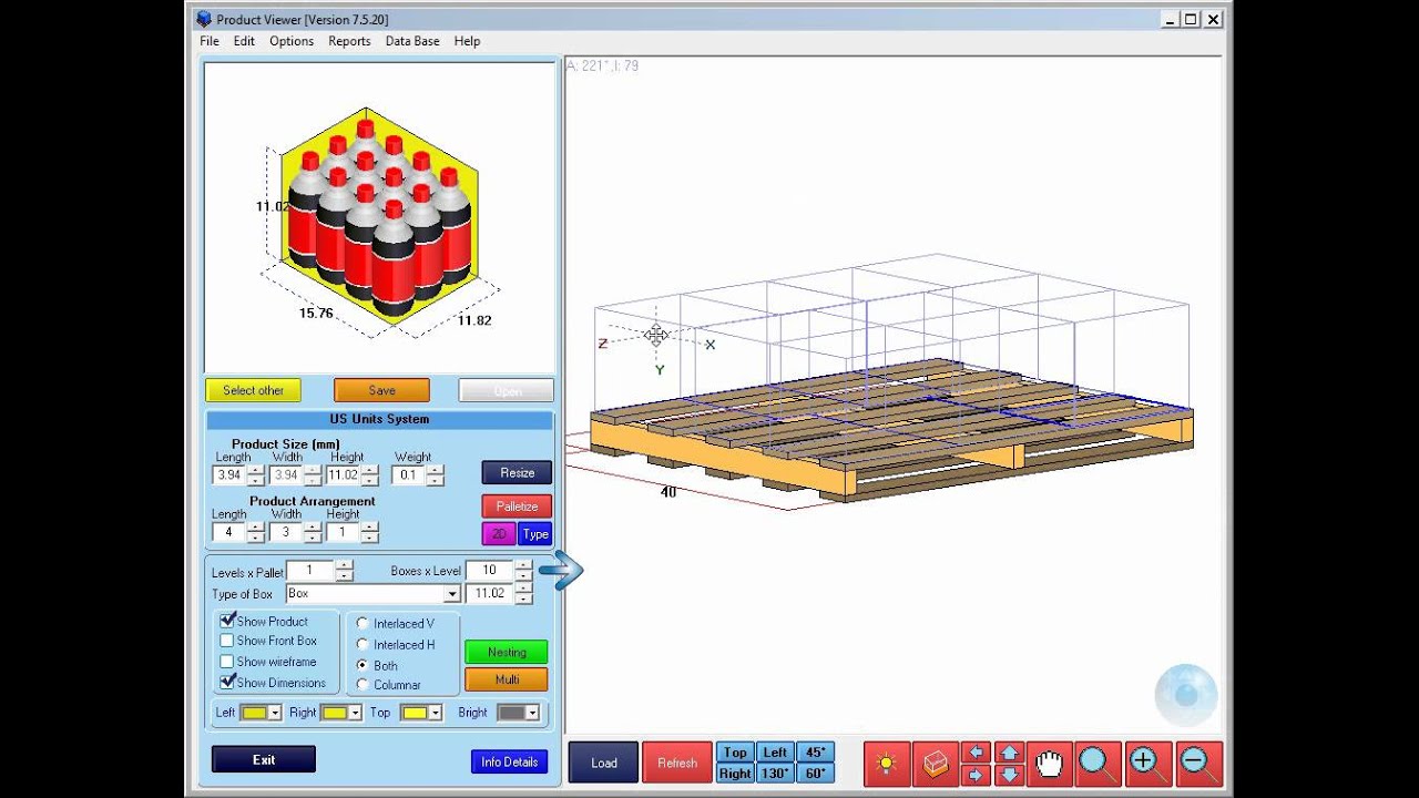 PalletStacking Product 3D