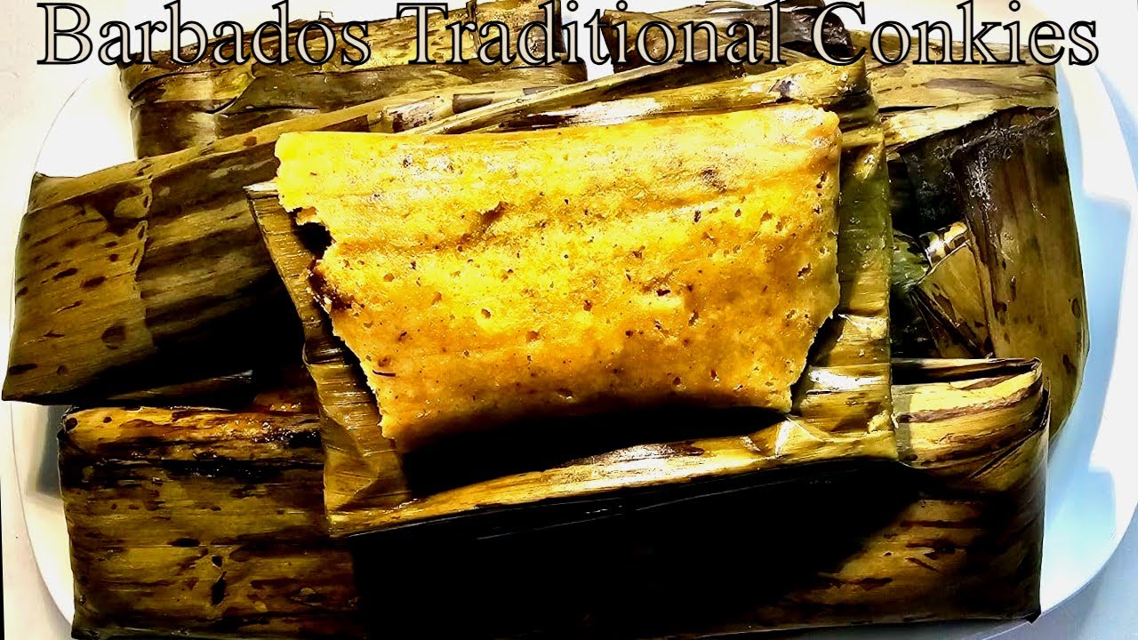 Barbados Traditional  Conkies