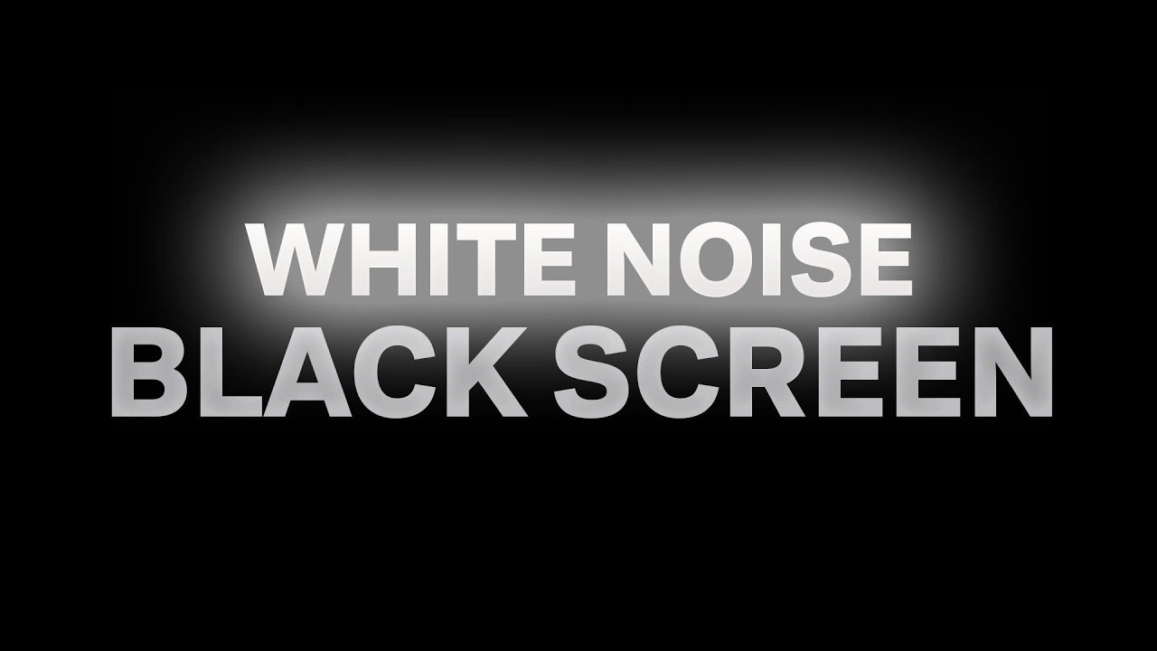 White Noise Black Screen No Ads | Calm Your Mind with 12 Hours of Gentle, Uninterrupted Noise