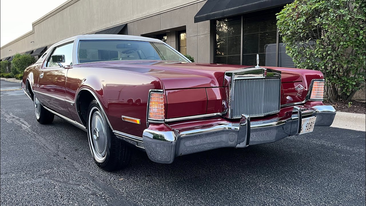 32k-Mile 1973 Lincoln Continental Mark IV Walk-Around