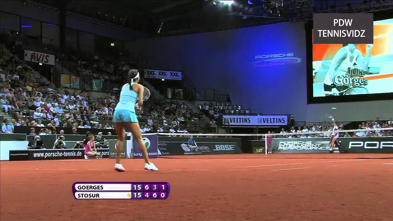 Goerges vs Stosur Stuttgart 2011 Highlights