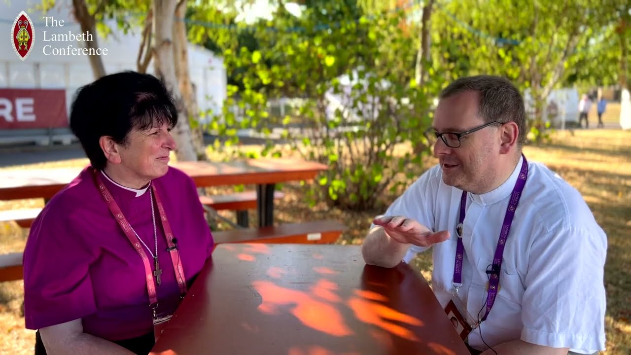 Discussion on Christian Unity: Bishop Anne Dyer & Fr Martin Browne OSB - The Lambeth Conference 2022