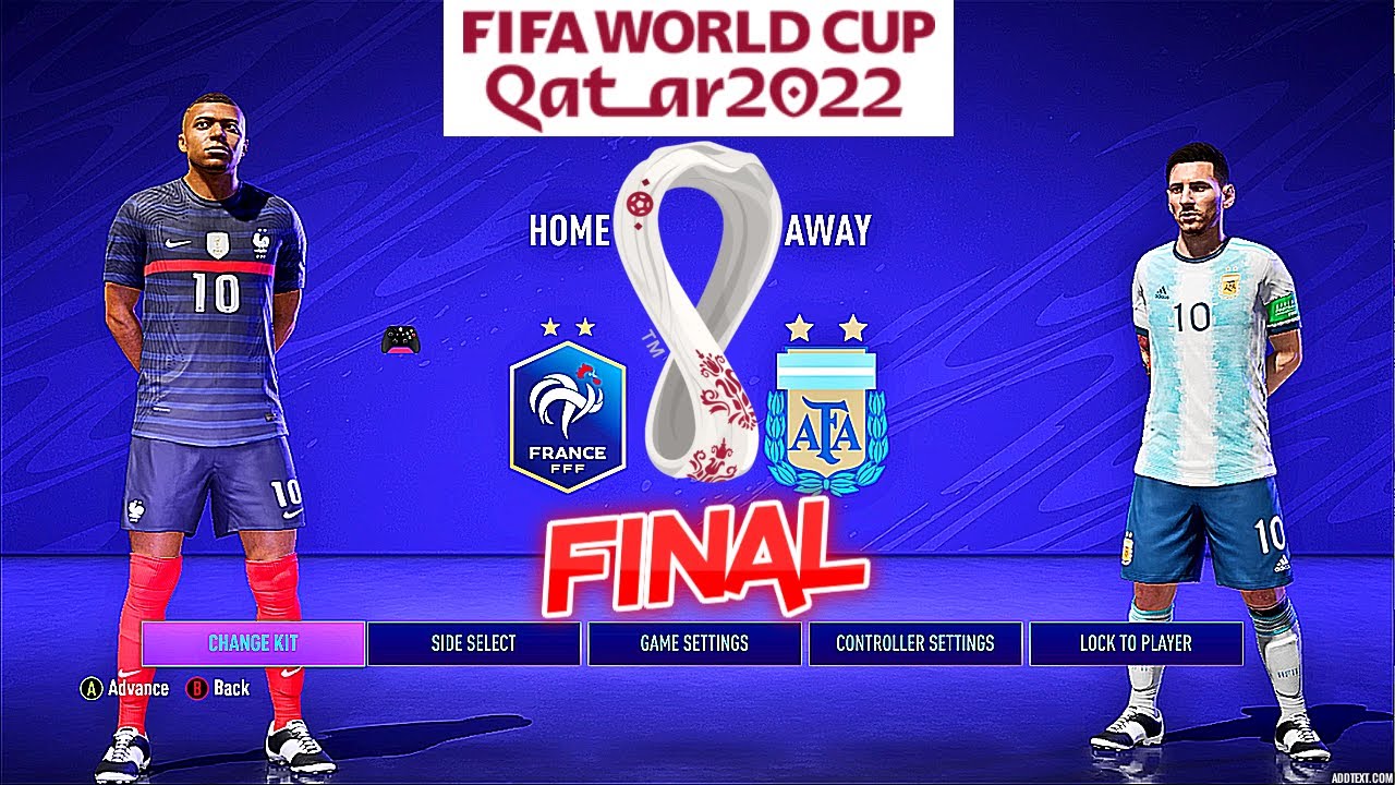 FRANCE - ARGENTINE | Finale Coupe du Monde 2022 | FIFA 21 PS5 MOD