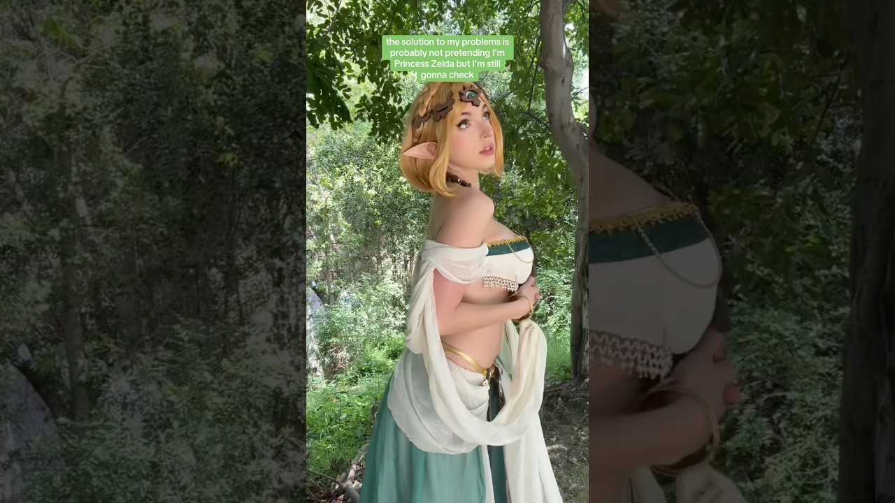 It&rsquo;s worth a shot 🧝&zwj;♀️ #legendofzelda #cosplay #zeldacosplay #zelda