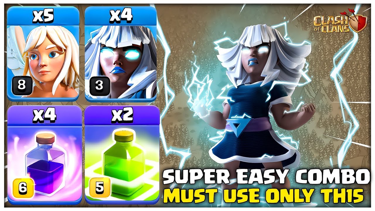 Must Use This Easy Army! Th15 Electro Titan Attack Strategy | Best TH15 War Attack in Clash of Clans