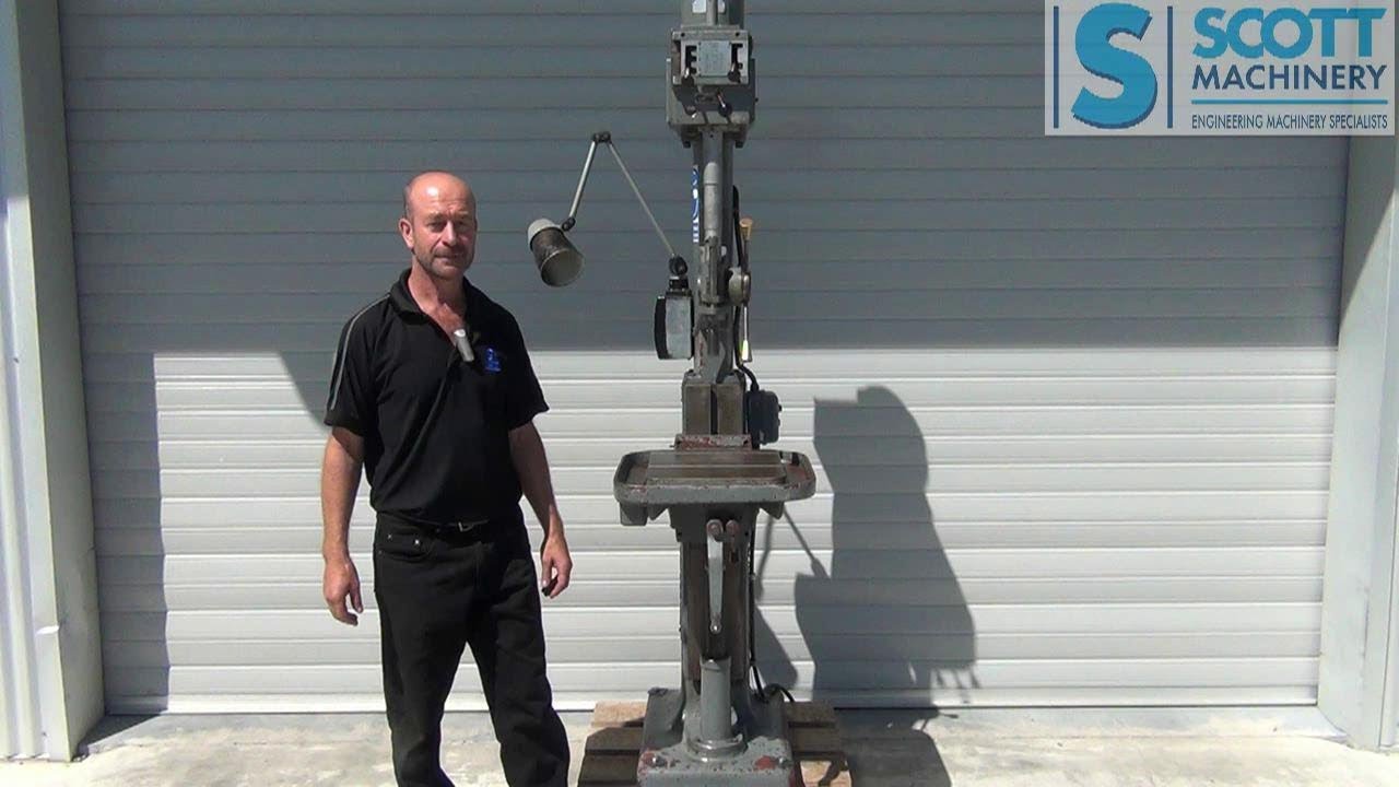 Corona 130A-1 Used Pedestal Drill