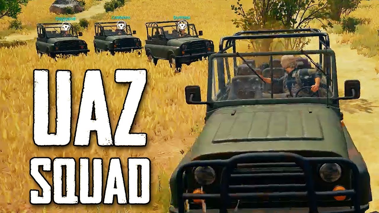 [PUBG] MONTAGE #1 - UAZ SQUAD 🏁