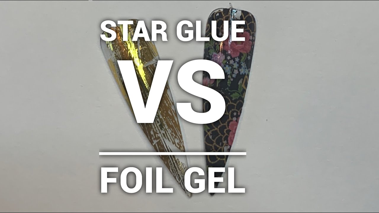 TRANSFER FOILS | STAR GLUE VS MODELONES FOIL GLUE GEL