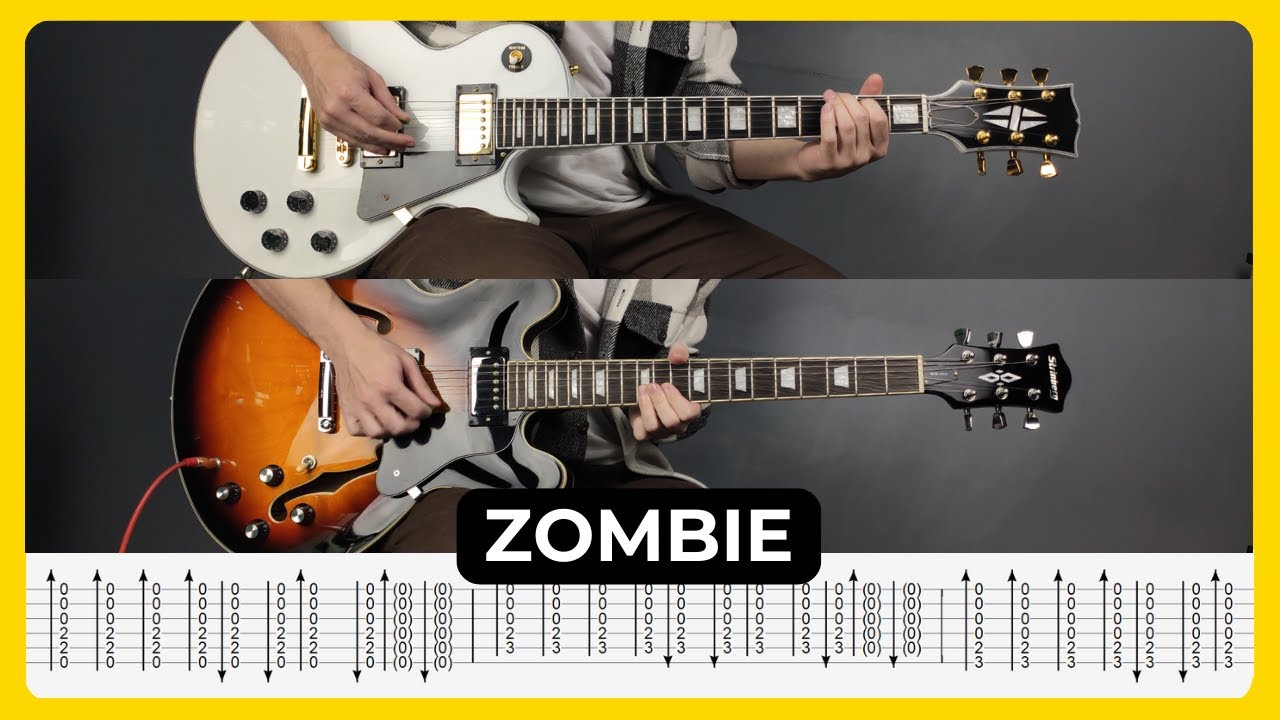 Zombie - The Cranberries | Tabs | Guitar Lesson | Cover | Tutorial | Solo | All Guitar Parts