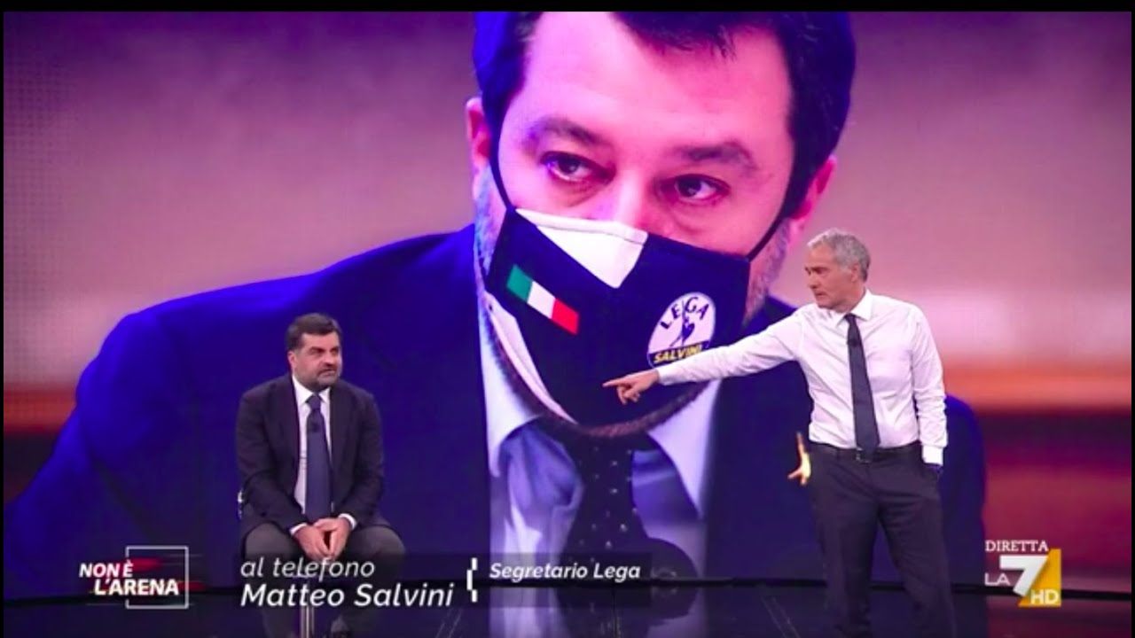 Non è l'Arena, Salvini telefona in diretta e Palamara si scusa: 