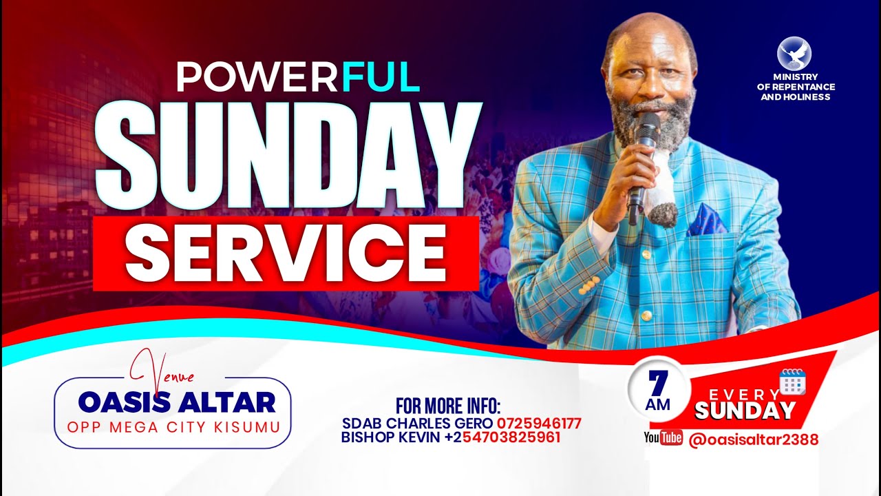 OASIS ALTAR SUNDAY SERVICE