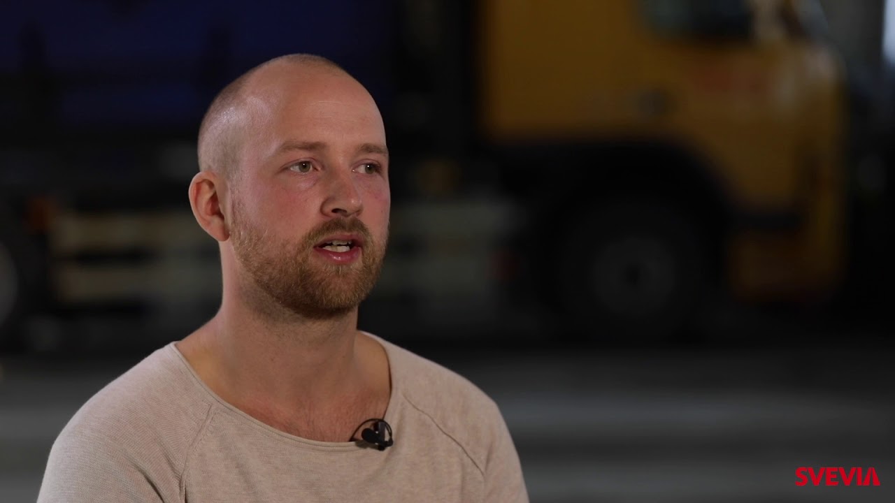 M&ouml;t Kristoffer Forsberg - Arbetsledare p&aring; Svevia