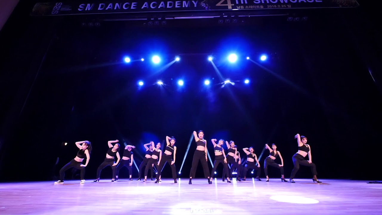 2018 SM DANCE SHOWCASE  입시반 왁킹공연 영상/One time & Dosomething