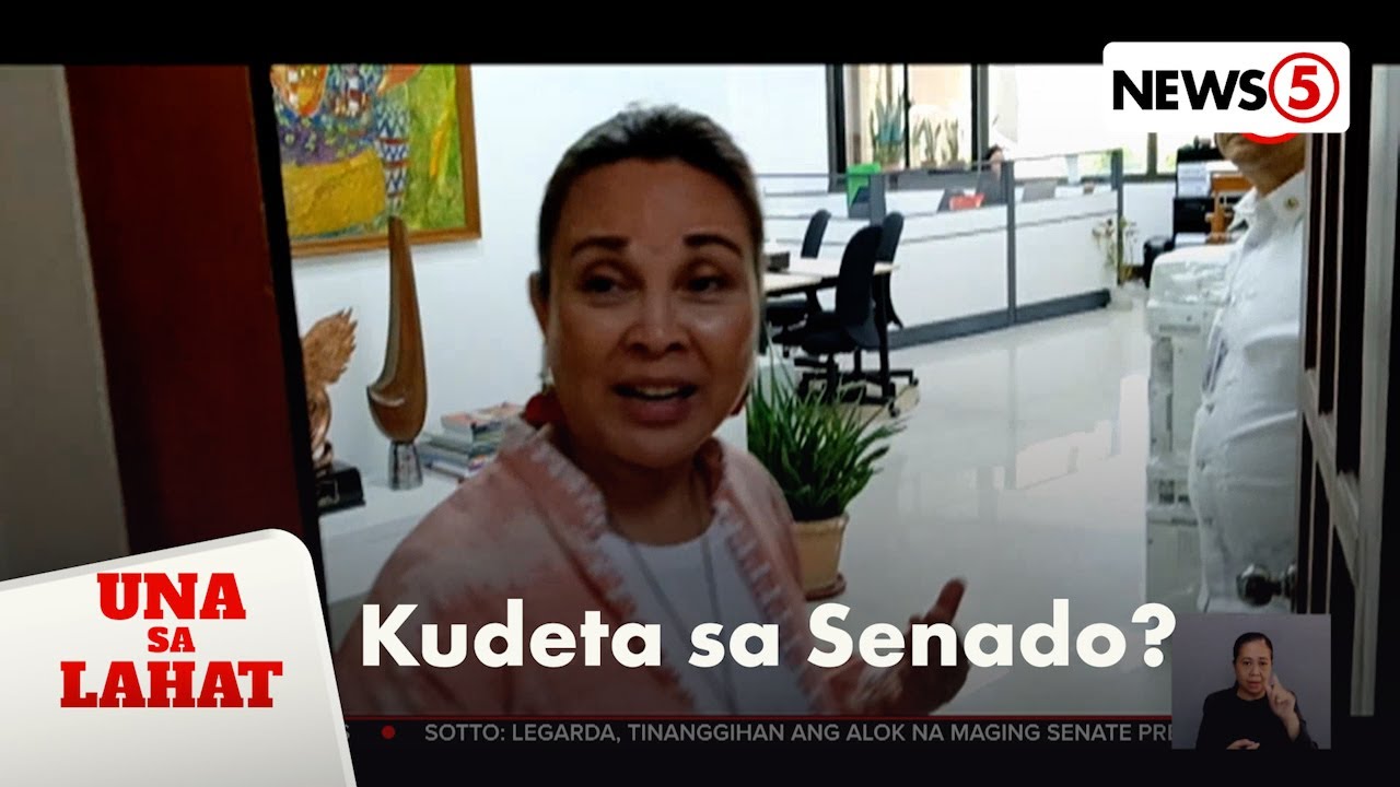 Sen. Loren Legarda, tinanggihan ang alok na maging Senate President — SP Tito Sotto | Una Sa Lahat