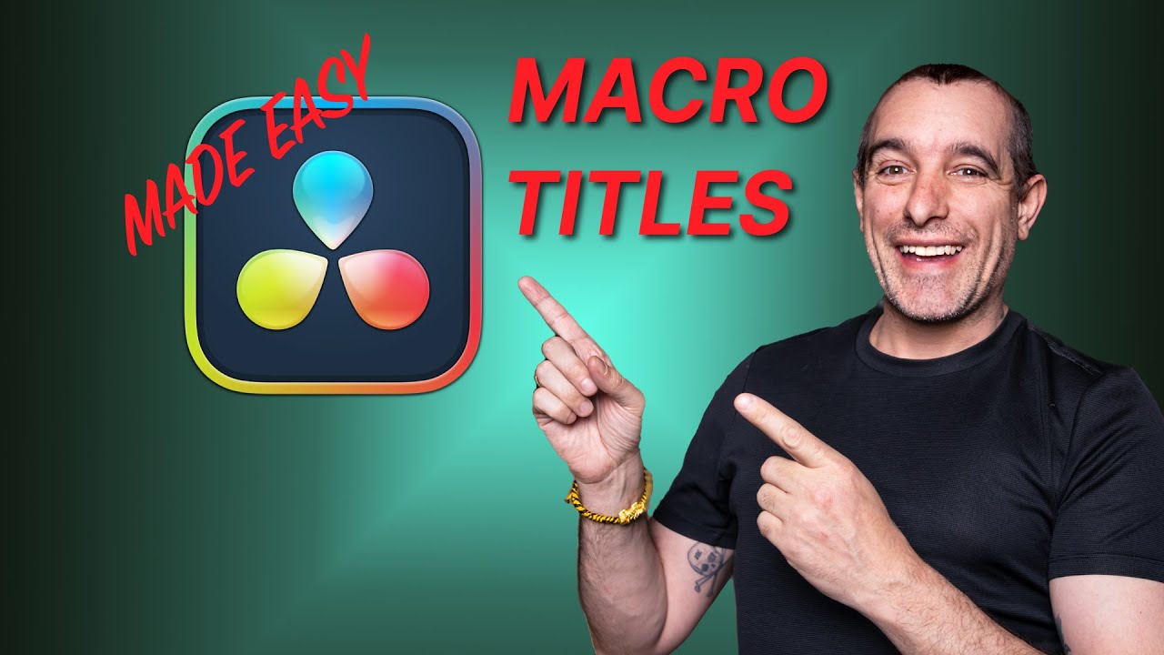 Сохранение макросов в DaVinci Resolve стало проще