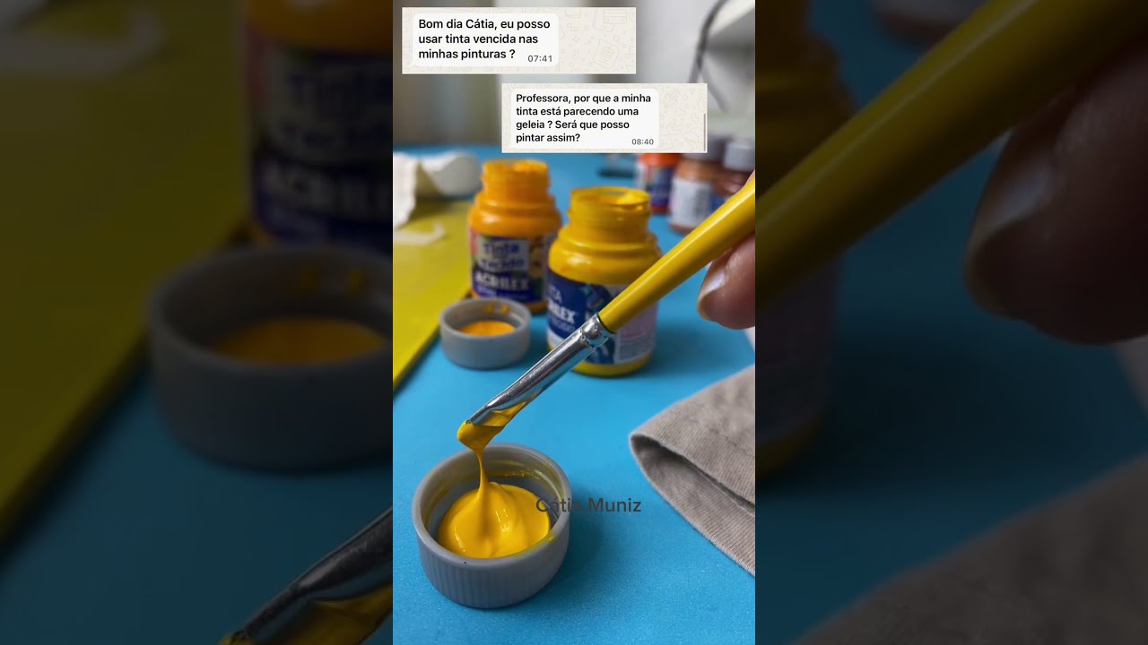 Você usa tinta vencida?CUIDADO 