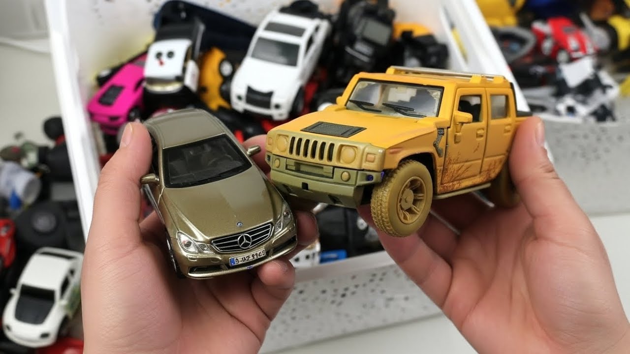 Toy Cars Collection | Unboxing & Review of Diecast Cars - Mercedes, Hummer & More!