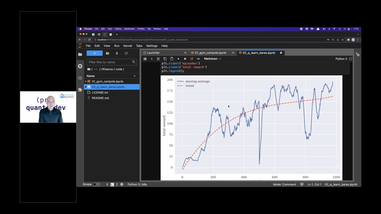 [QUANTS@DEV] Reinforcement Learning in Finance 01