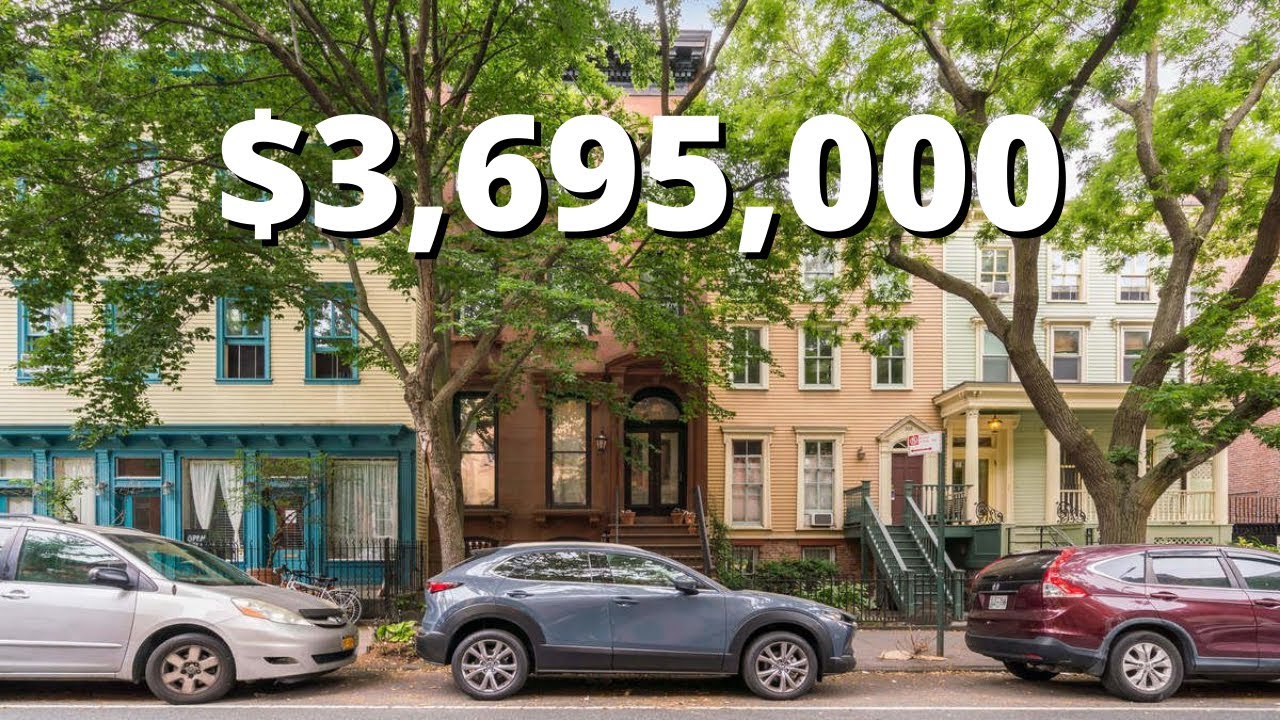 Inside a $3.695 Million Fort Greene, NYC Townhouse | 1871 Italianate Townhome | 4,000 SF | 5 Floors