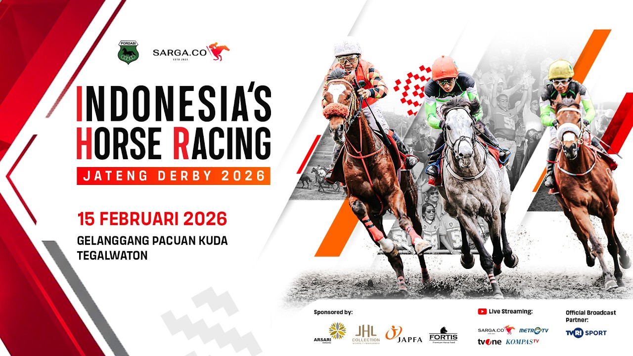 INDONESIA'S HORSE RACING: JATENG DERBY 2026