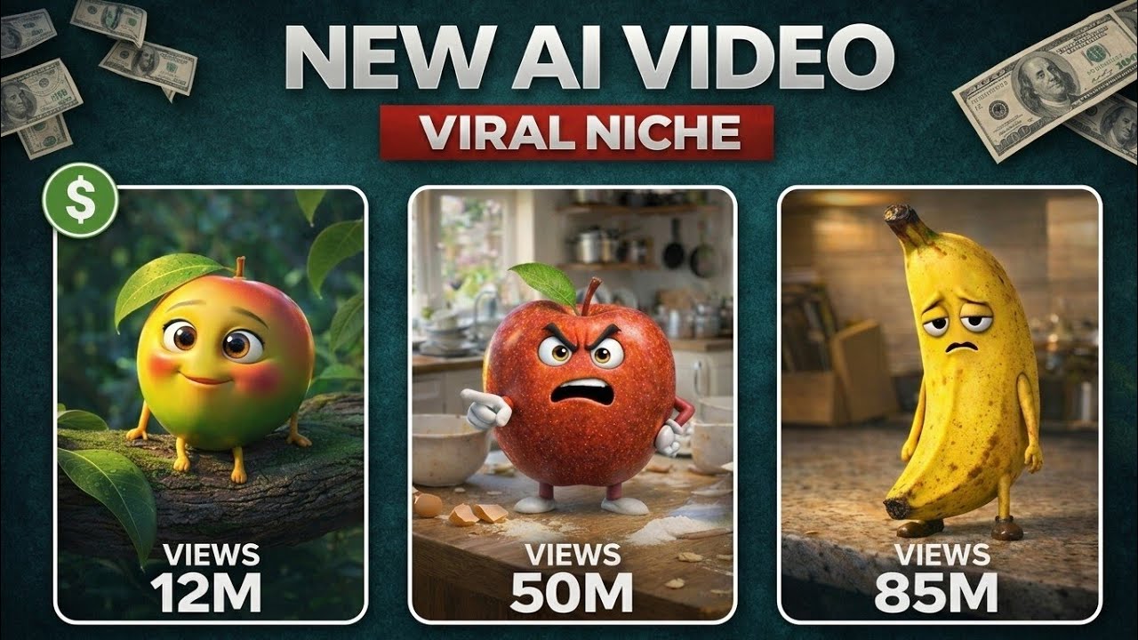 Make Fruits Talk Using AI 🍎🤯 | Viral AI Talking Fruit Video Editing Tutorial