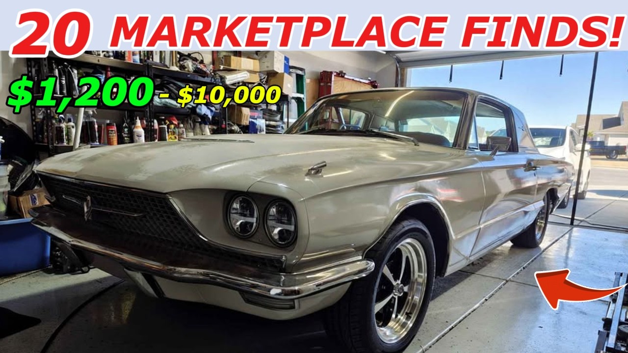 20 Affordable Classic Cars Just Listed on Marketplace – $1,200 to $10,000!