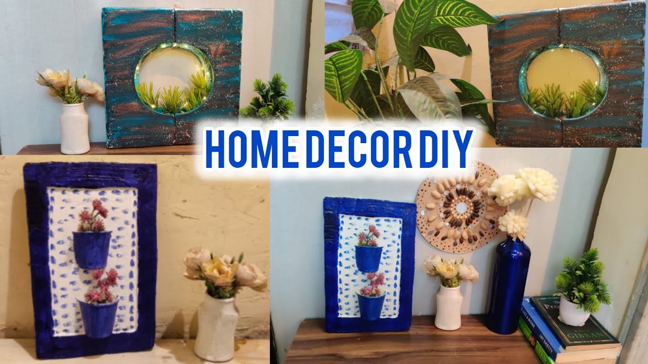 Aesthetic Elegant DIY  from waste  material#craft #decor diy#home decor 