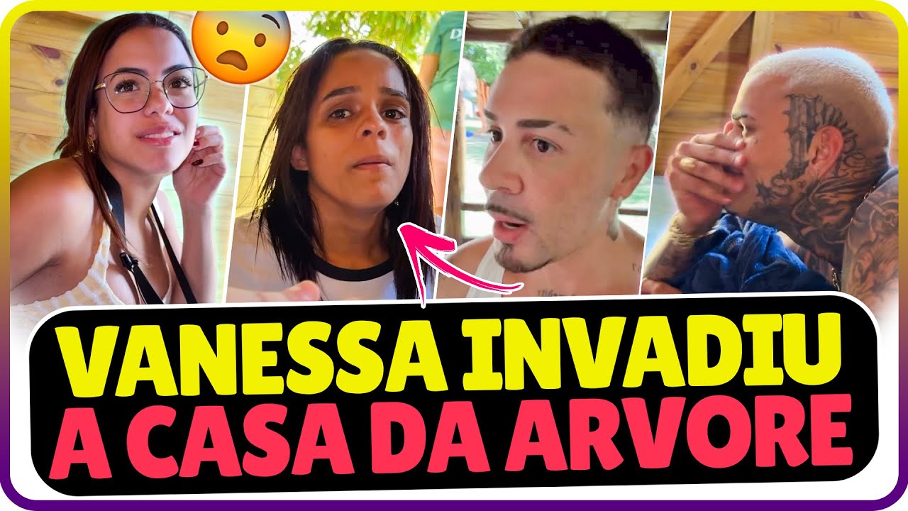 CARLINHOS VIU VANESSA ENTRAR NA CASA DA ARVORE COM NEIFF E DUDA E DESCOBRIU O QUE ELA QUERIA😯🌻