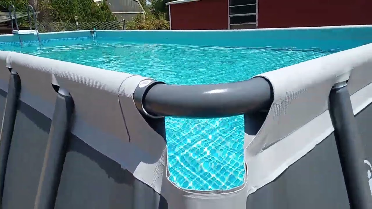 INTEX Pool Filled Bowing decreased
