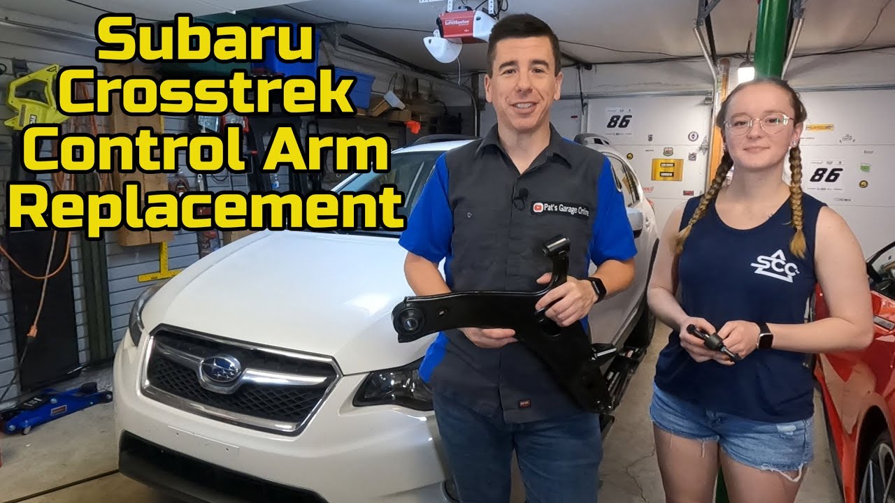 Replacing lower control arms on Alana's 2014 Subaru XV Crosstrek