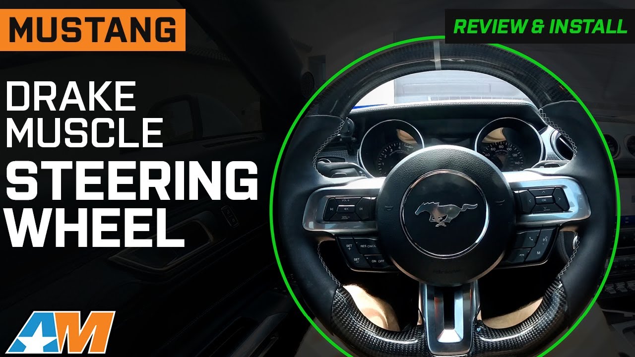 2018-2023 Mustang Drake Muscle Cars Steering Wheel Review & Install