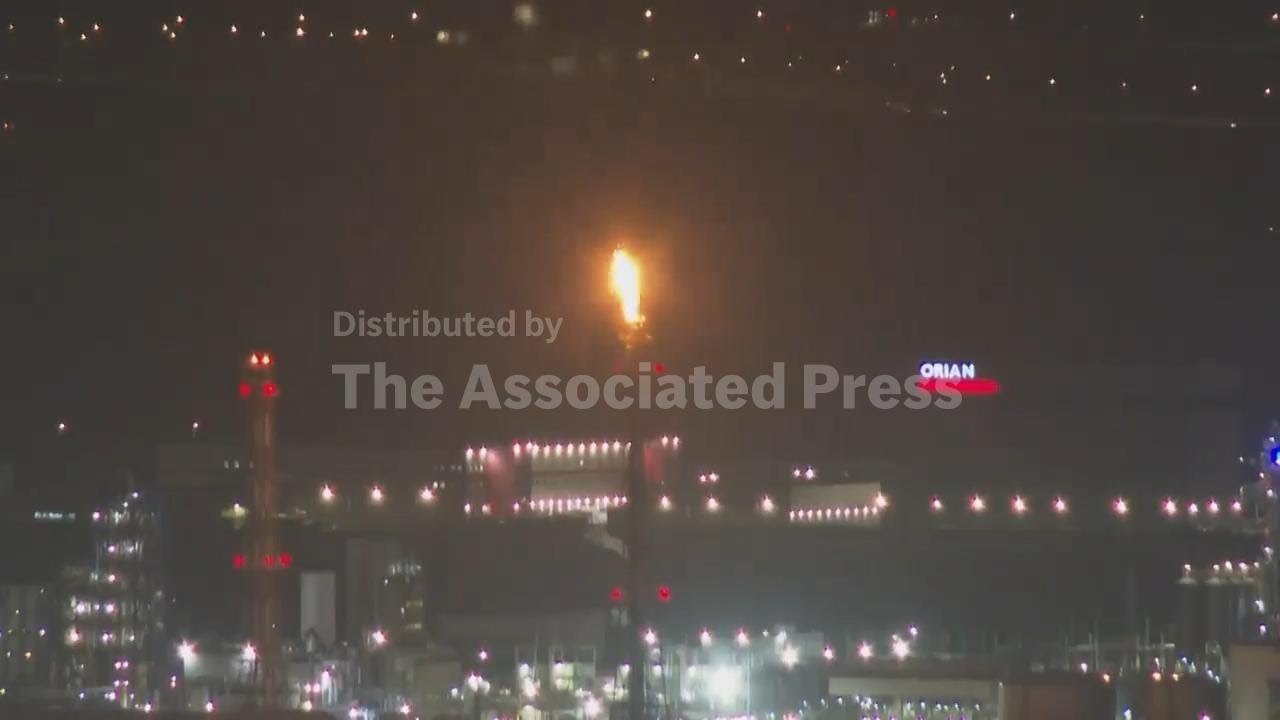 Iran attacks oil refinery in Israeli city of Haifa causing minor damage