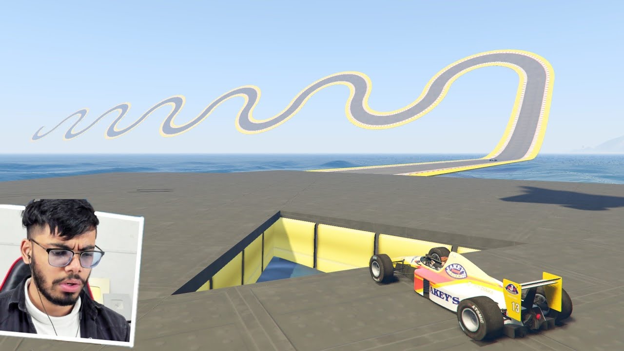 0.00087% F1 Car Parkour That Makes You Break Your Computer in GTA 5?