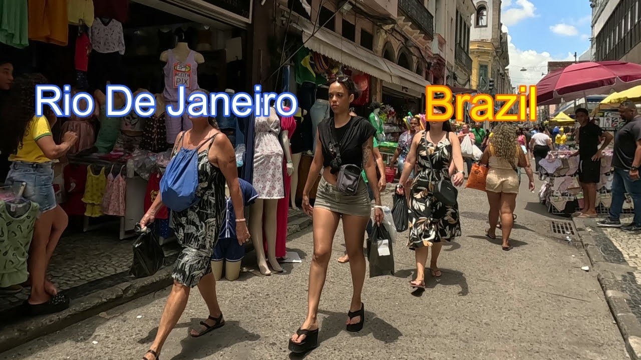 🇧🇷 Shopping Center Rio De Janeiro, Brazil, Walking Tour