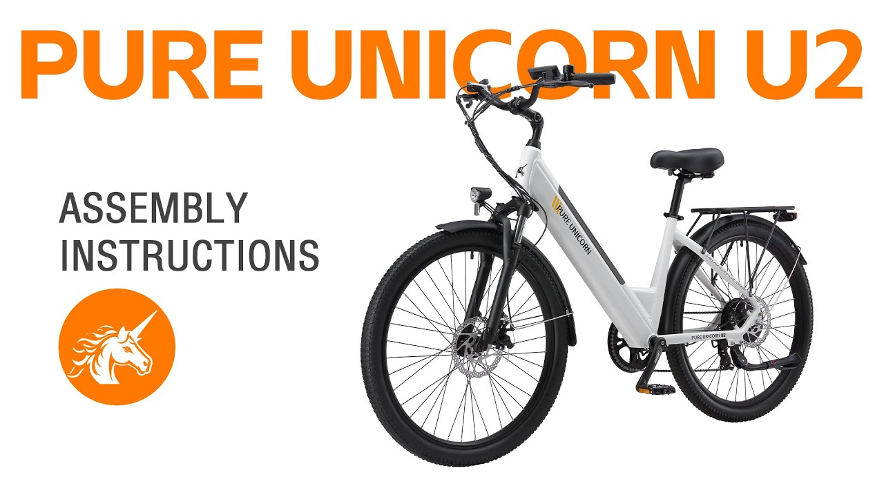 Step-by-Step PURE UNICORN U2 Setup - Your Perfect Urban E-Bike (Women-Friendly Design!)