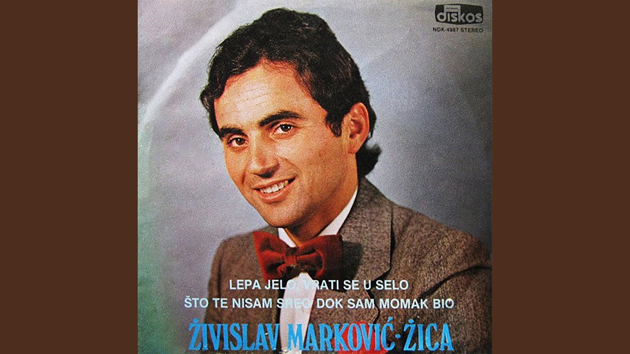Sto te nisam sreo dok sam momak bio