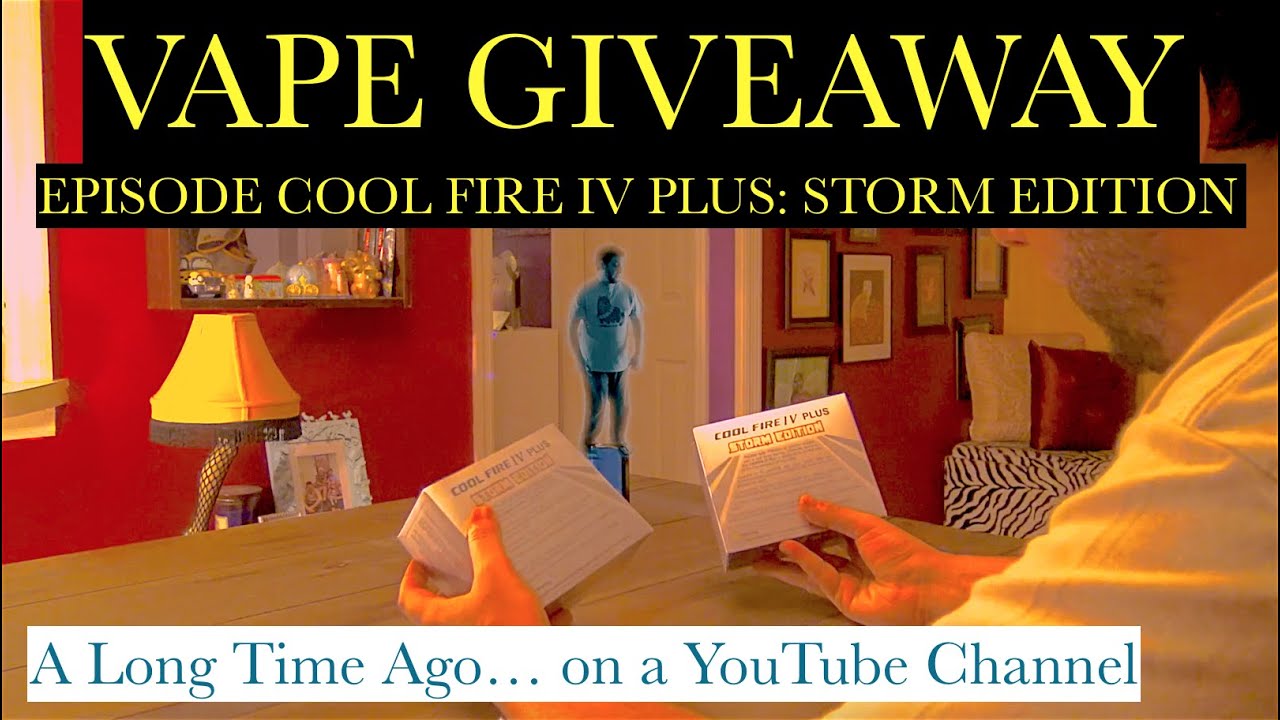 VAPE GIVEAWAY - Innokin Cool Fire IV Plus - Storm Edition
