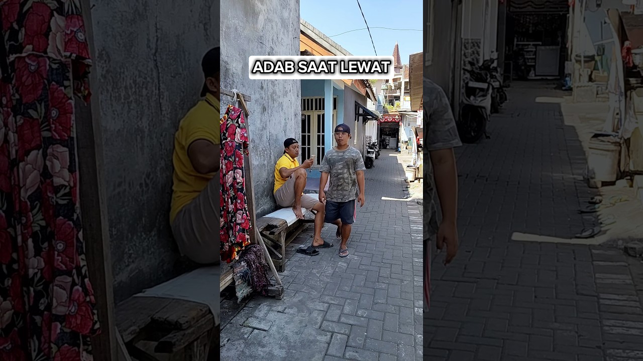 adab saat lewat di depan orang || komedi jowo || dagelan jowo