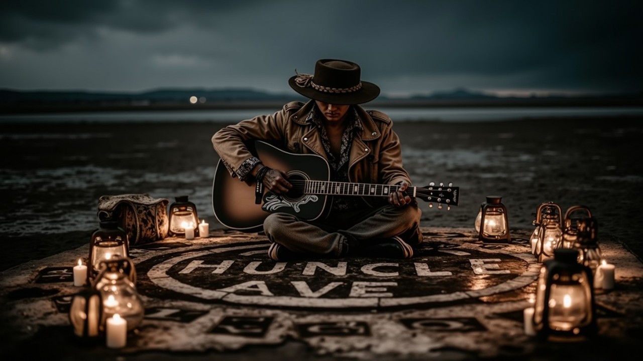 Psychedelic Cowboy Rock Dusty Riffs Ghost Town Vibes Frontier Soundtrack ~ Cosmic Desert Rock