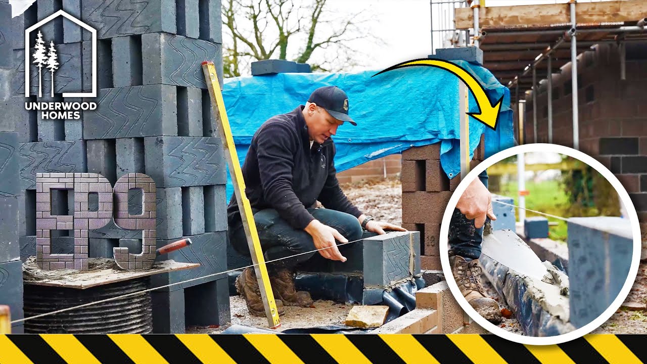 How to Lay Damp Course & Prep for Cavity Trays Like a Pro | Ep09