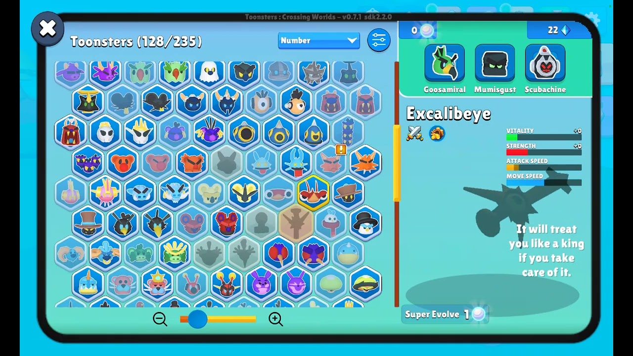 Toonsters crossing worlds pokedex full Part 1