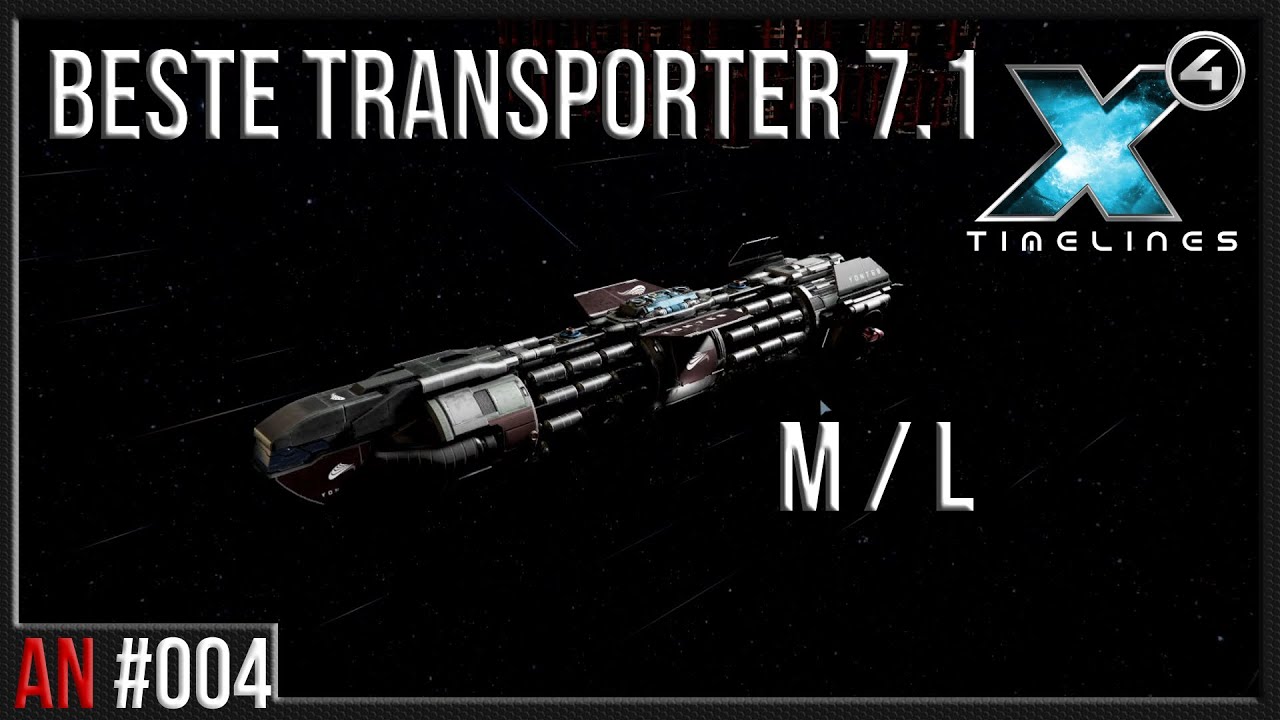 X4 Foundations 7.10 // Analyse 2 // #004 - Beste Transporter M/L // [deutsch] // QHD