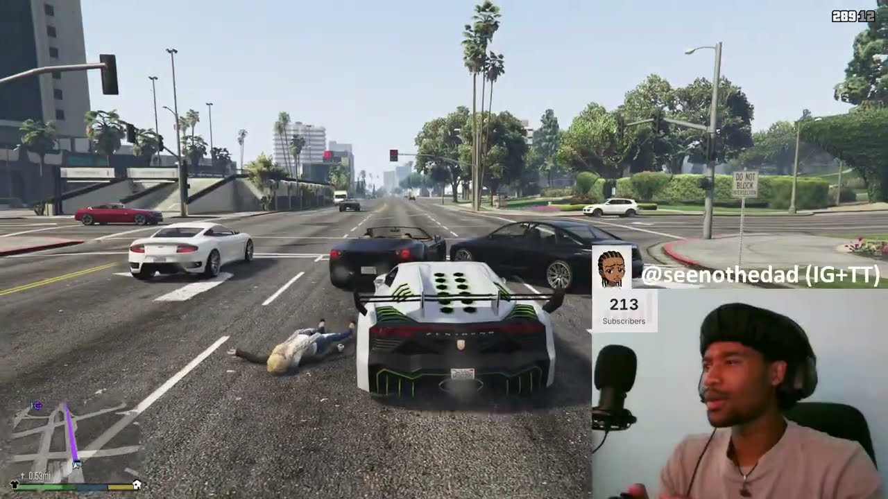 president seeno plays GTA V for the first time (part 2)