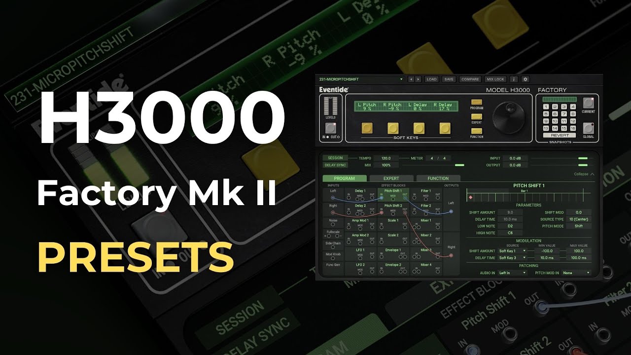 H3000 Factory Mk II Presets Demo