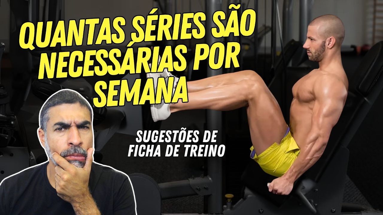 Volume de treino semanal, para quem treina 1 vez por semana