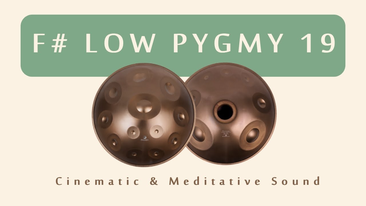 Panersia F# Low Pygmy 19-Note Mutant Handpan &ndash; Cinematic & Meditative Sound