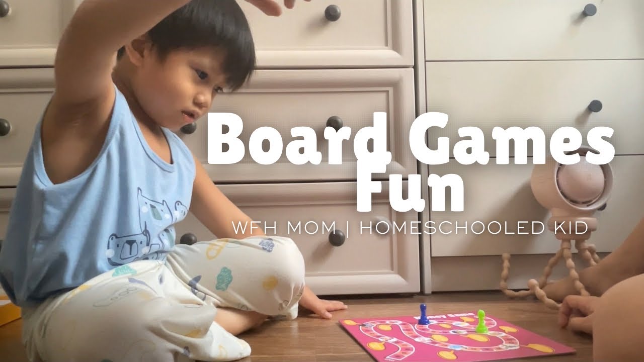 Board Games at Home | Homeschooling Journey | A Work-From-Home Mom